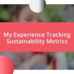 My Experience Tracking Sustainability Metrics